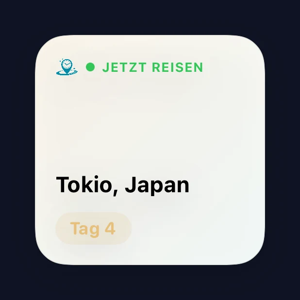 Kleines Trip-Widget